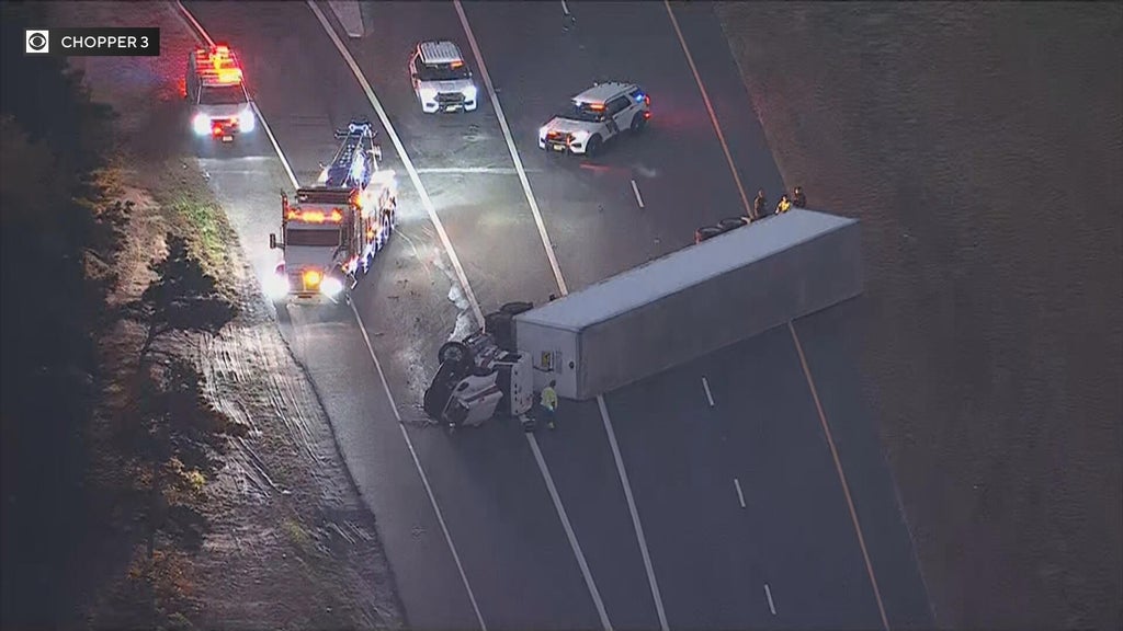 Northbound Route 55 reopens in Franklin Township, New Jersey, after tractor-trailer crash — Bryn Mawr Community news