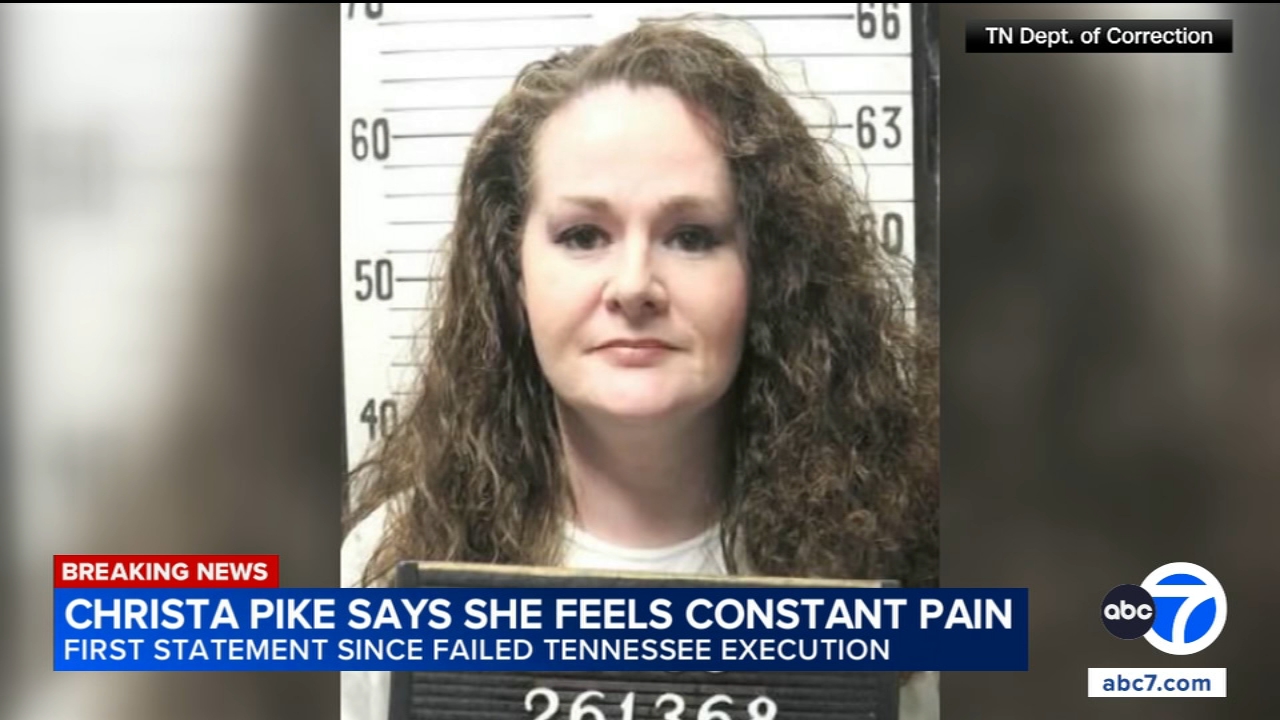 Christa Pike says she's 'recovering' after botched execution in new statement
       — 6ABC Action News (Philadelphia)